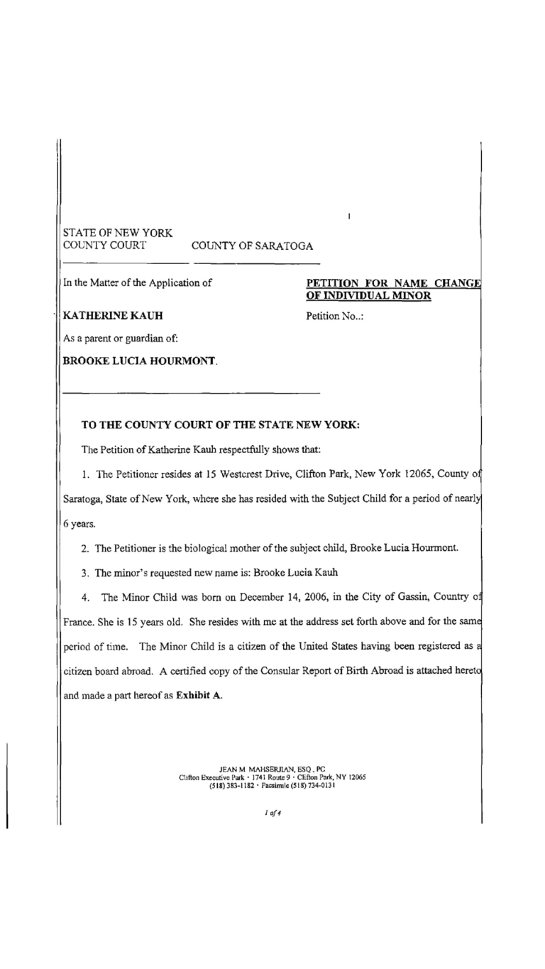 ROB KIDS FILE FOR NAME CHANGE CITING " ABANDONMENT" 1