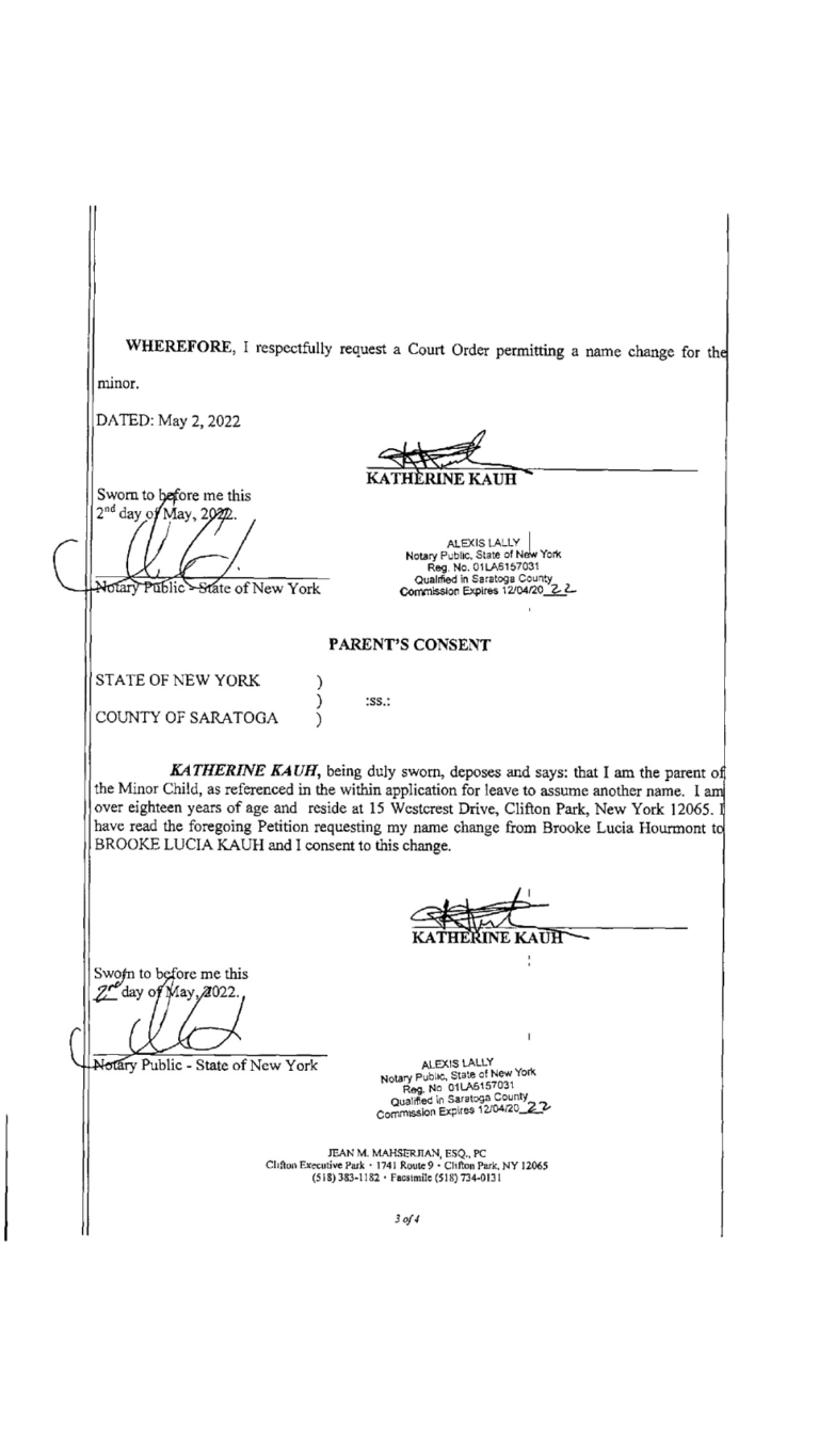 ROB KIDS FILE FOR NAME CHANGE CITING " ABANDONMENT" 3